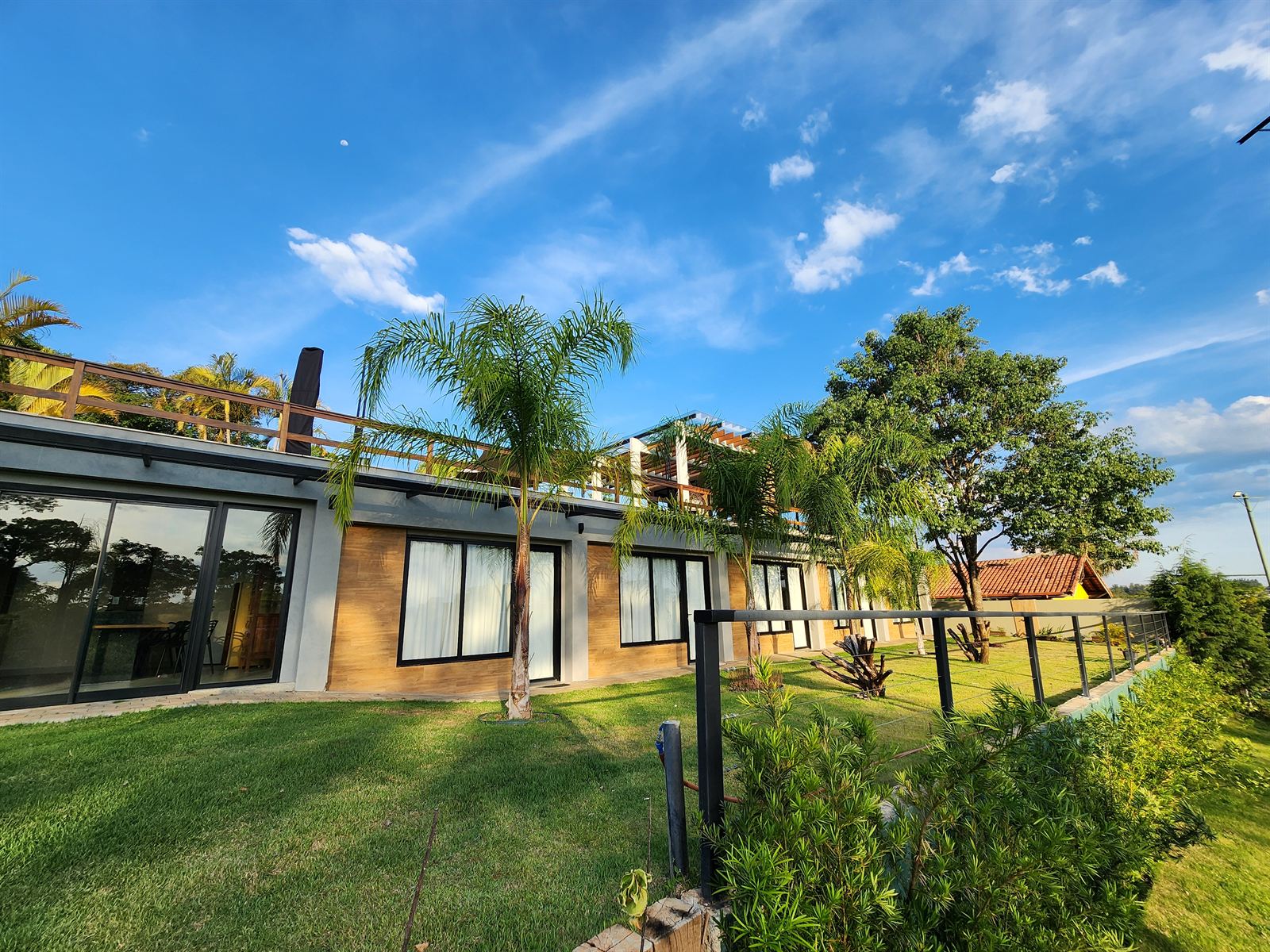 Casa anexa com as acomodações